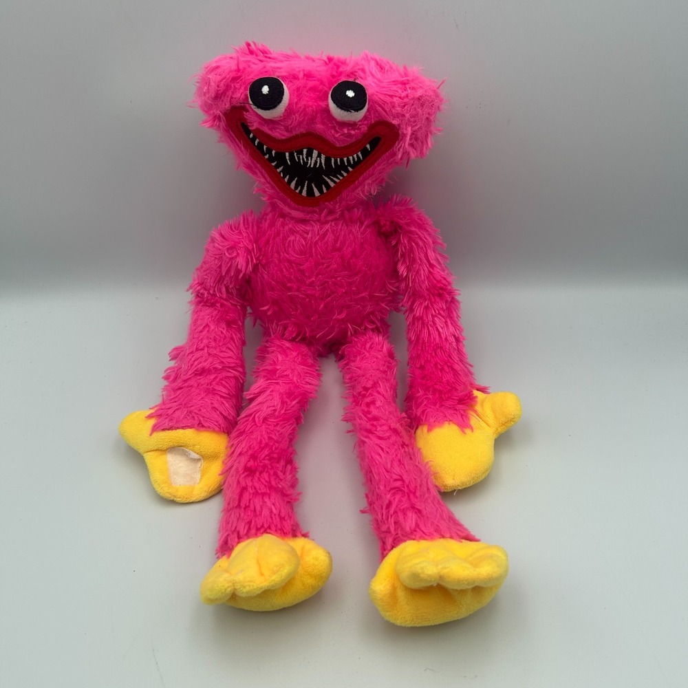 Poppy Playtime Kissy Missy Plush Pink 16" Horror Huggy Wuggy Teeth Monster Doll